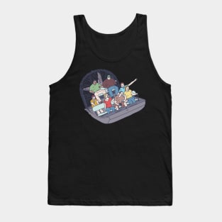 Airboat - Waterboat - Florida Everglades Tank Top